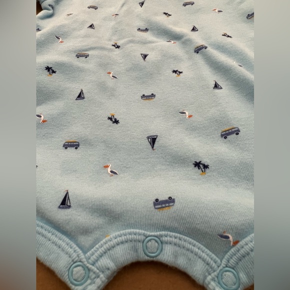 Carter’s NB romper blue color - Picture 5 of 5